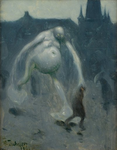 Aguacero, 1907 de Richard Teschner