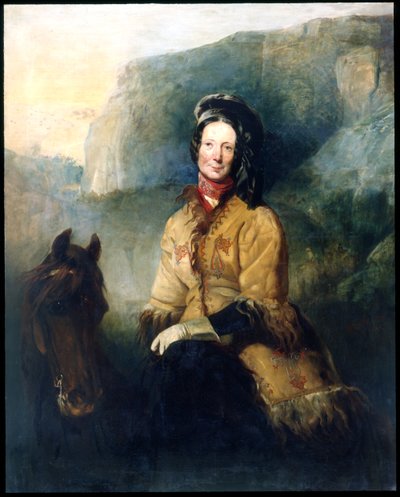 Lady Florentia Sale, en su retirada de Kabul, El desastre de Kabul de Richard Thomas Bott
