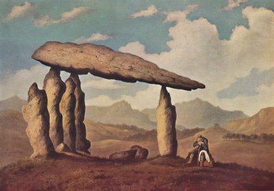 Tumba Megalítica en Pentre Ifan, Pembrokeshire, 1835, 1946 de Richard Tongue