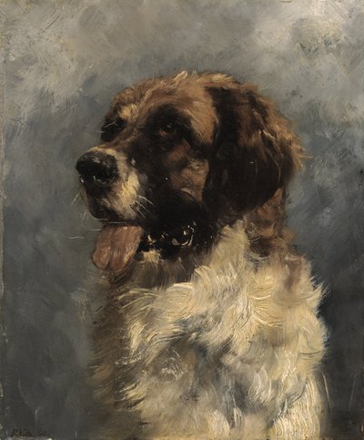 Perro bernhardinero de Richard Voltz