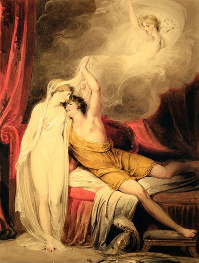 La reconciliación de París y Helena de Richard Westall