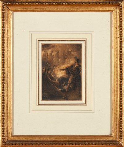 La visión de los descendientes de Banquo de Richard Westall