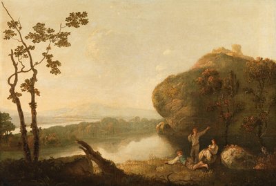 Una vista cerca de Roma de Richard Wilson