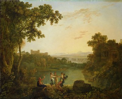 Apolo y las estaciones (óleo sobre lienzo) de Richard Wilson