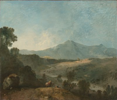 Cader Idris, with the Mawddach River de Richard Wilson