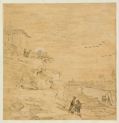 Am Ufer des Tiber de Richard Wilson