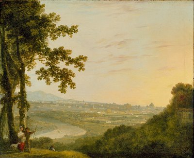 Roma desde la Villa Madama de Richard Wilson