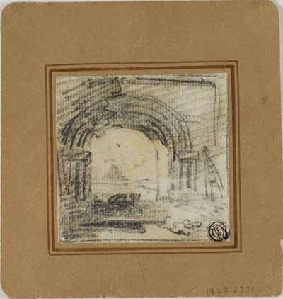 Boceto de un arco de Richard Wilson