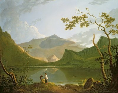 Snowdon (óleo sobre lienzo) de Richard Wilson