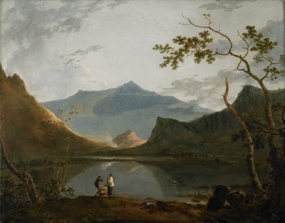 Snowdon desde Llyn Nanttle (óleo sobre lienzo) de Richard Wilson