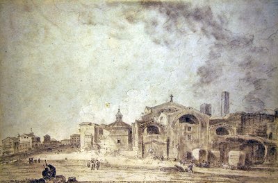 Las Termas de Diocleciano, Roma de Richard Wilson