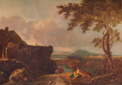 El Monje Blanco II, c1775, 1938 de Richard Wilson
