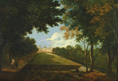 Wilton House, East View (óleo sobre lienzo) de Richard Wilson