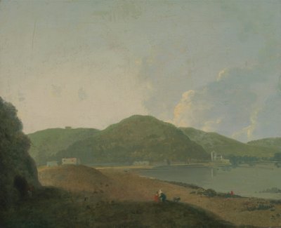 Lago de Agnano con la Grotta del Cane de Richard Wilson