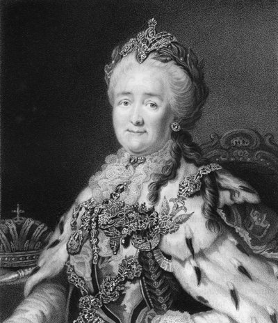 Emperatriz Catalina la Grande de Rusia, 1836 de Richard Woodman