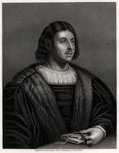 Giovanni Boccaccio, autor y poeta italiano, siglo XIX de Richard Woodman