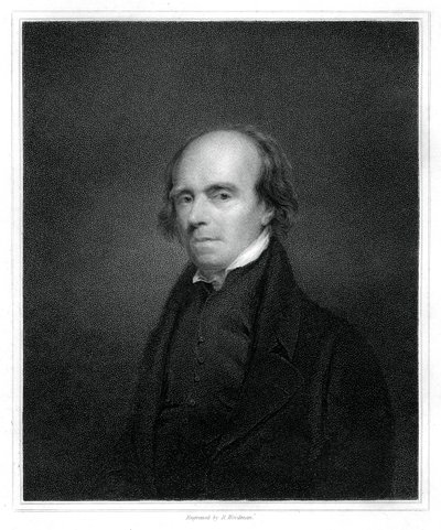 John Flaxman, diseñador, dibujante y escultor británico, 1833 de Richard Woodman