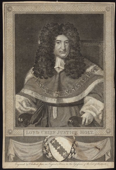 Lord Chief Justice Holt de Richard van Bleeck