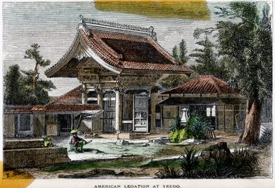 Legación americana en Yeddo Edo, Japón, siglo XIX de Richardson