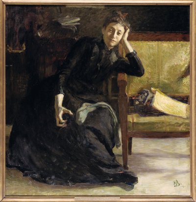 La artista Eva Bonnier de Rickard Bergh