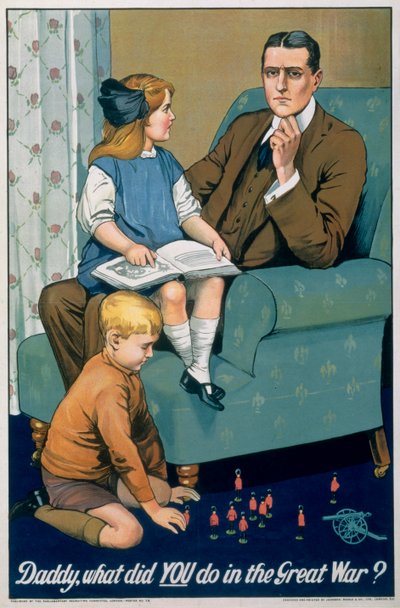 Papá, ¿qué hiciste en la Gran Guerra? de Riddle and Co Johnson