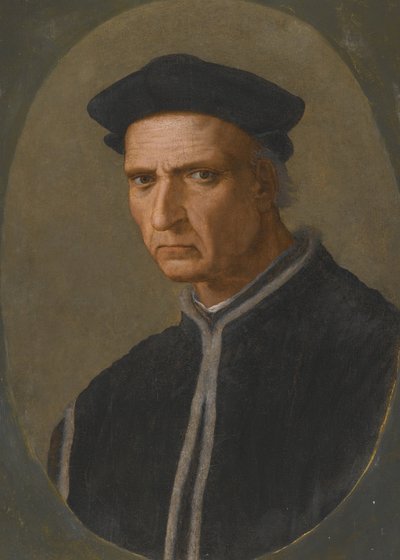 Retrato del estadista florentino Piero Soderini (1452-1522) de Ridolfo Il  Ghirlandaio