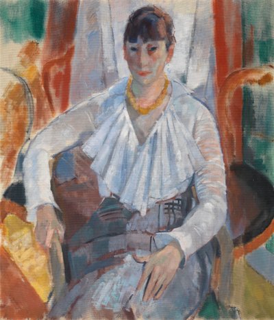 Frau in Weiß de Rik Wouters
