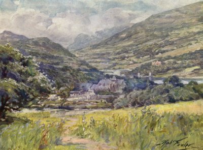 Boddnant Hall, valle de Conway de Robert (after) Fowler