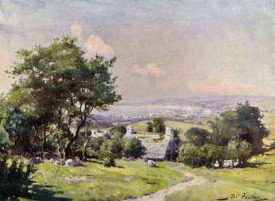 Vista distante de la Bahía de Carnarvon de Robert (after) Fowler