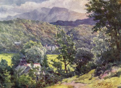 En el bosque, Farchynys, estuario de Barmouth de Robert (after) Fowler