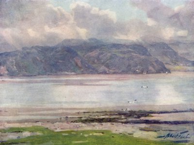 Cerca del estrecho de Menai de Robert (after) Fowler