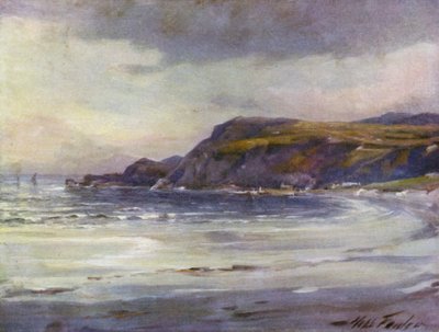 Tarde de verano, costa de Anglesey de Robert (after) Fowler