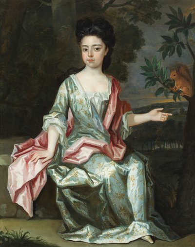 Retrato de Dorothy Smithson (óleo sobre lienzo) de Robert (attr. to) Byng or Bing