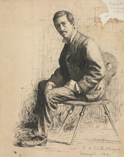 Boceto del profesor Mowotny, 1881 de Robert A. Eichelberger