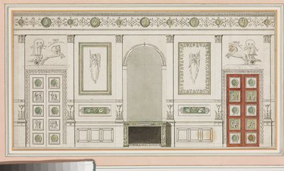 Diseño para decoraciones de pared de Robert Adam