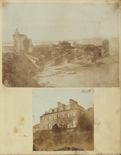 Castillo de San Andrés desde el Este de Robert Adamson