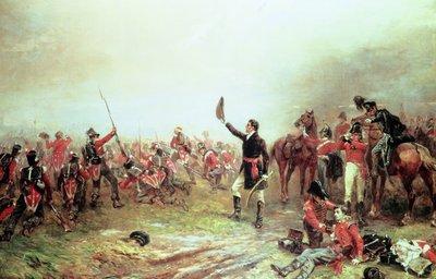 La Batalla de Waterloo, 18 de junio de 1815 de Robert Alexander Hillingford