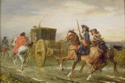 La escolta de Robert Alexander Hillingford