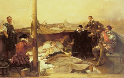 Los últimos días de Sir Philip Sidney (1554-86), 1882 de Robert Alexander Hillingford