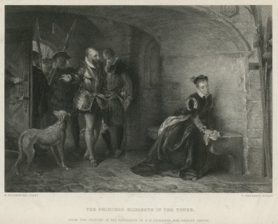 La Princesa Isabel en la Torre de Robert Alexander Hillingford