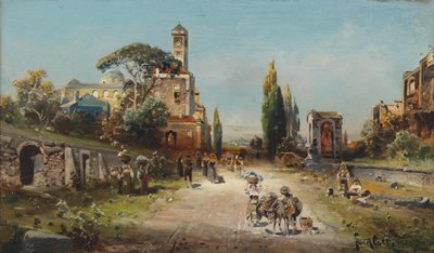 Robert Alott Via Appia 1905 de Robert Alott