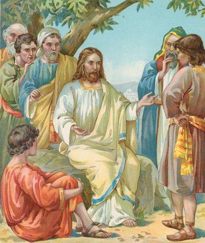 Cristo y sus discípulos de Robert Ambrose Dudley