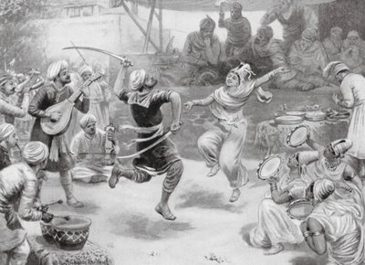 Regocijo por el nacimiento del emperador Akbar el Grande de Robert Ambrose Dudley