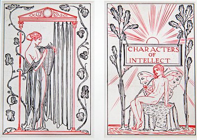 Personajes de Intelecto, de Heroínas de Shakespeare por Anna Murphy Jameson de Robert Anning Bell