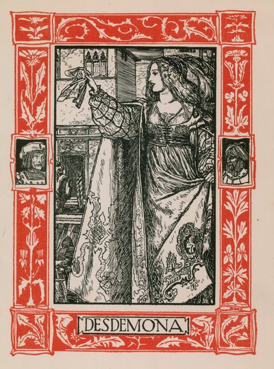 Desdémona, Otelo de Robert Anning Bell