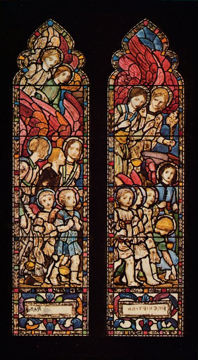 Diseño para vidrieras, 1926 de Robert Anning Bell