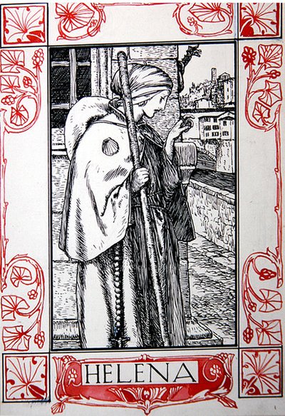 Helena, de Heroínas de Shakespeare por Anna Murphy Jameson de Robert Anning Bell