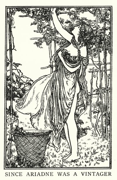Ilustración para Poemas de John Keats: Endymion de Robert Anning Bell