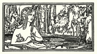 Ilustración para Poemas de John Keats: Endymion de Robert Anning Bell