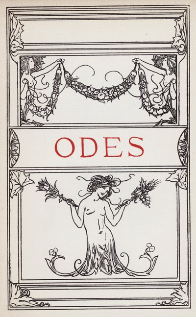 Ilustración para Poemas de John Keats: Odas de Robert Anning Bell